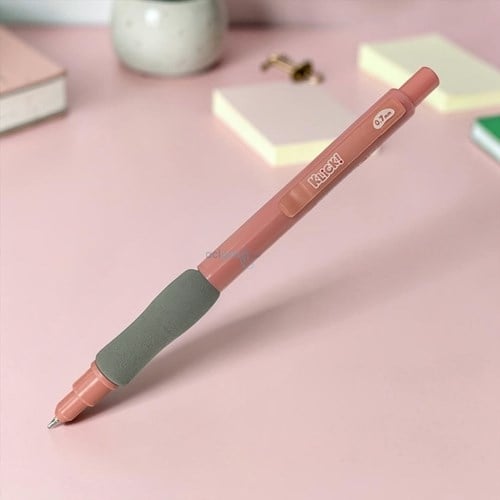 Scrikss Klick Parmak Destekli Versatil Uçlu Kalem 0.7mm Pembe
