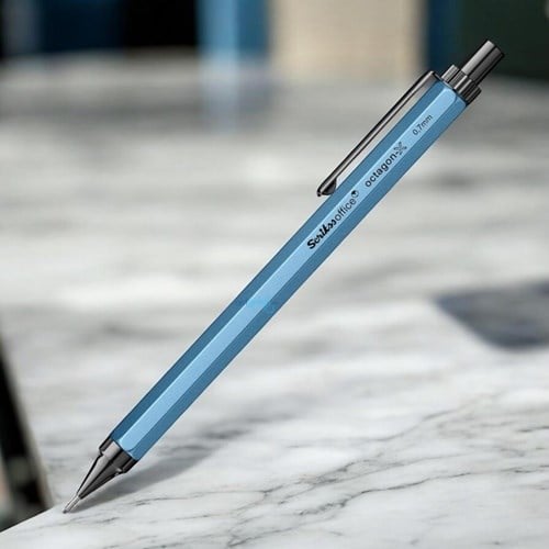 Scrikss Octagon-x Mekanik Kurşun Kalem 07 Mm Mavi