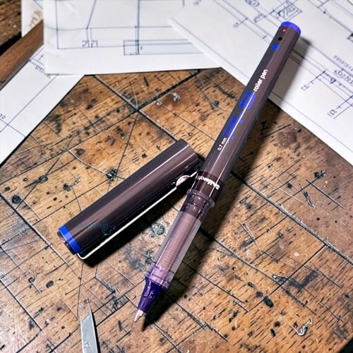 Scrikss Pi-8 Roller Kalem Mavi 07mm
