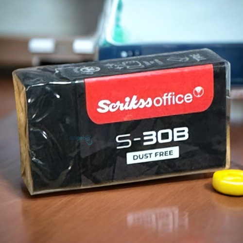 Scrikss S-30b Siyah Silgi