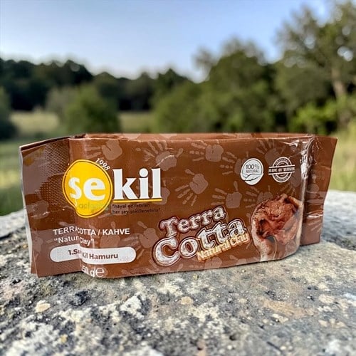 Şekil Kil Seramik Hamuru Kahverengi 250gr