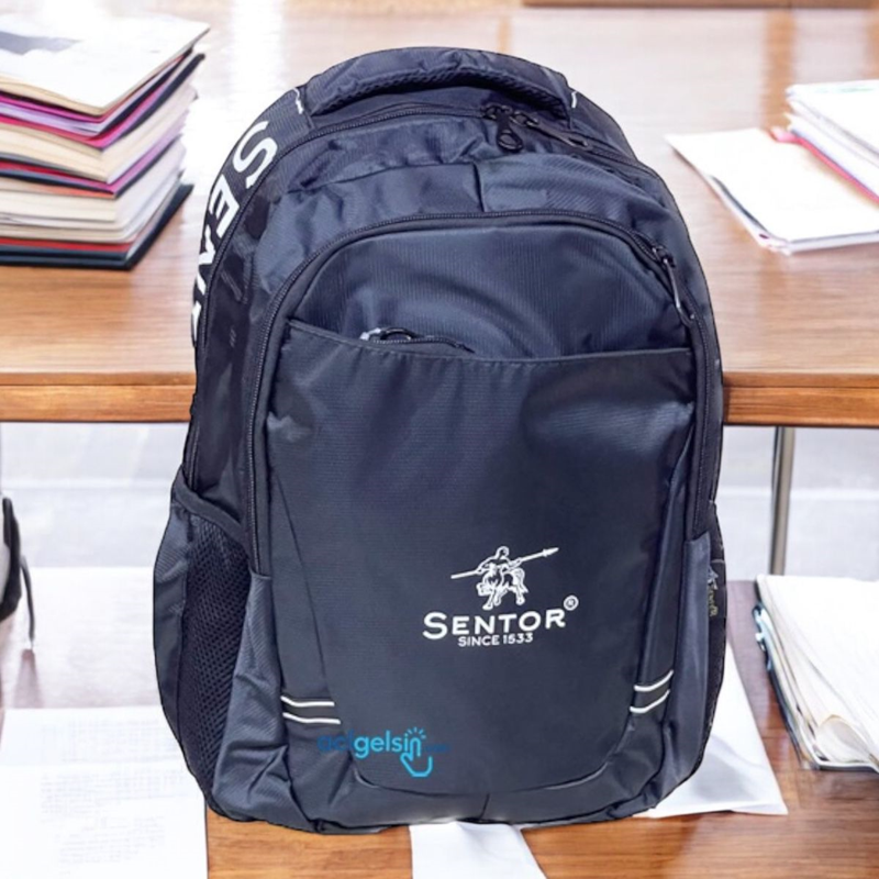 Sentor Sırt Çantası Siyah 50009