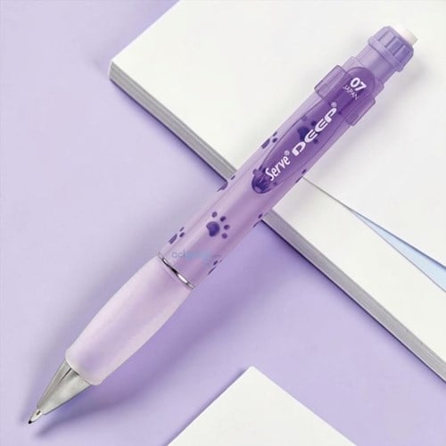 Serve Deep 0.7mm Versatil Kalem Doğa Desen Pastel Lila