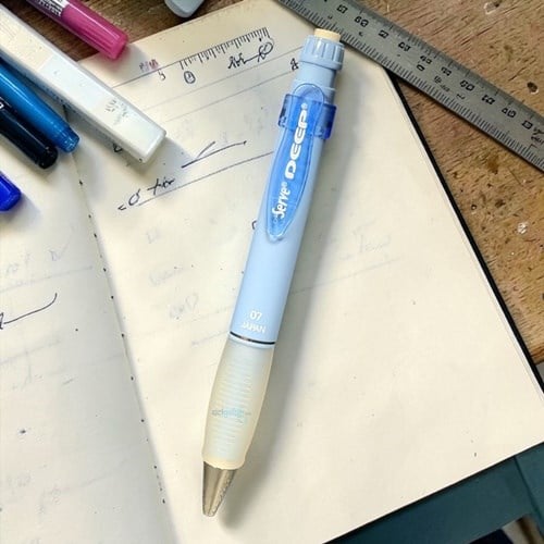 Serve Deep 0.7 Mm Mekanik Kurşun Kalem Pastel Mavi