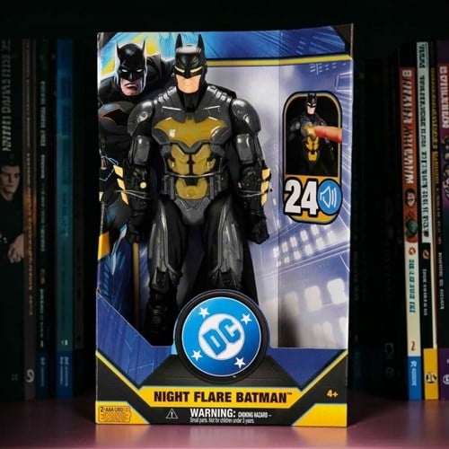 Sesli Ve Işıklı Dc Batman Night Flare Aksiyon Figürü 30 Cm