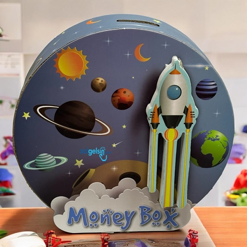 Sevimli Kumbara Money Box Space