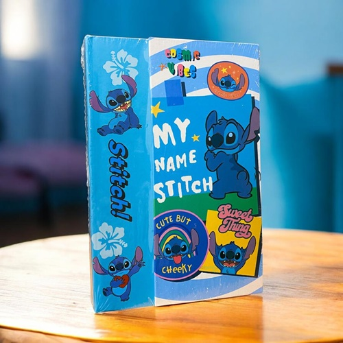 Sevimli Stitch Planlayıcılı Not Defteri