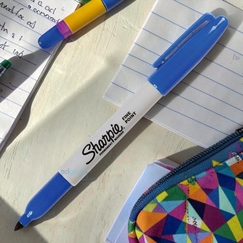 Sharpie Fine Permanent Markör -mavi