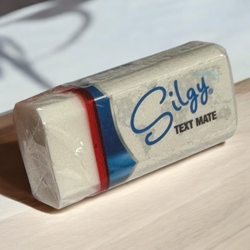 Silka Text Mate Beyaz Silgi Küçük