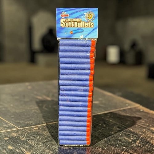 Soft Bullets Yumuşak Mermi 20 Adet