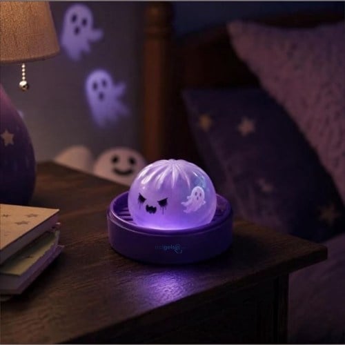 Squişhy Dumpling Simli Ghost Edition Çin Mantısı Stres Topu