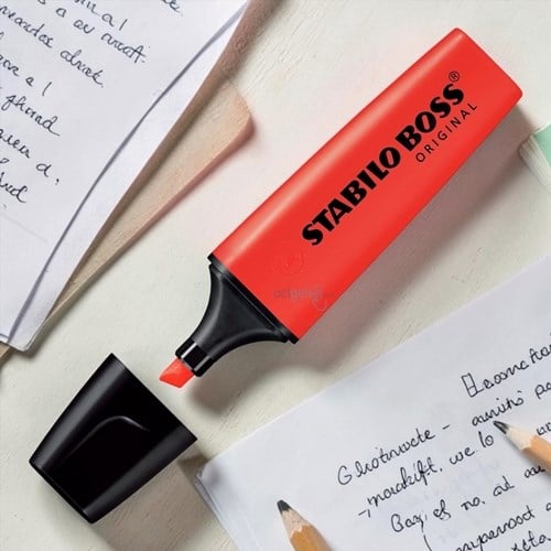Stabilo Boss Fosforlu Kalem Kırmızı 70/40