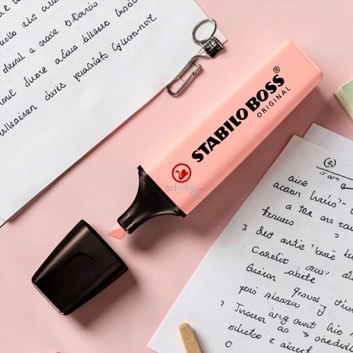 Stabilo Boss Fosforlu Kalem Pastel Pembe 70/129