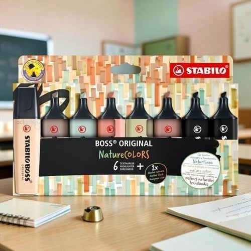 Stabılo Boss Orıgınal Nature 8li Paket