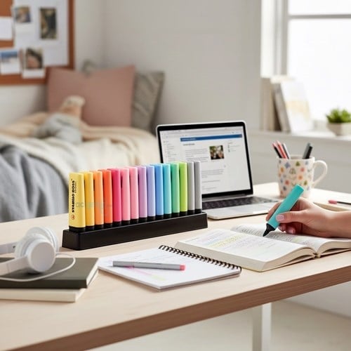 Stabilo Boss Orjınal Pastel 15li Paket Standlı