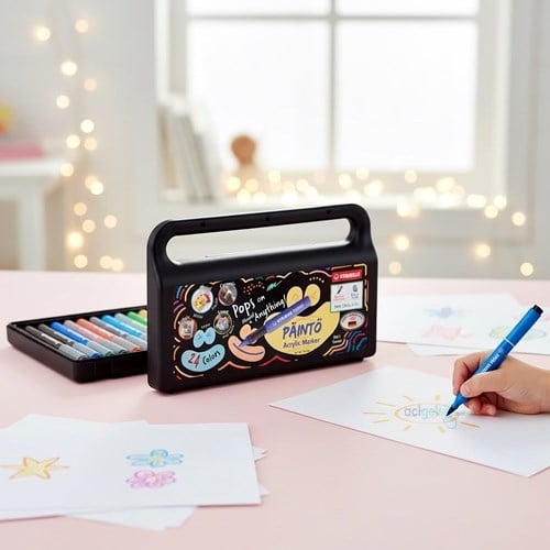 Stabilo Painto Akrilik Marker Set 24lü Kutulu