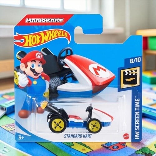 Standard Kart Mario Hot Wheels Tekli Araba