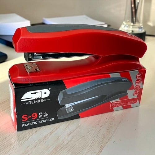Std S-9 Zımba Makinası Premium Krmızı 24/6