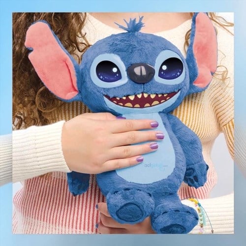 Stitch İnteraktif Peluş Sesli Ve Işıklı Disney 36 Cm