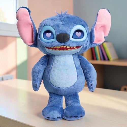 Stitch İnteraktif Peluş Sesli Ve Işıklı Disney 36 Cm