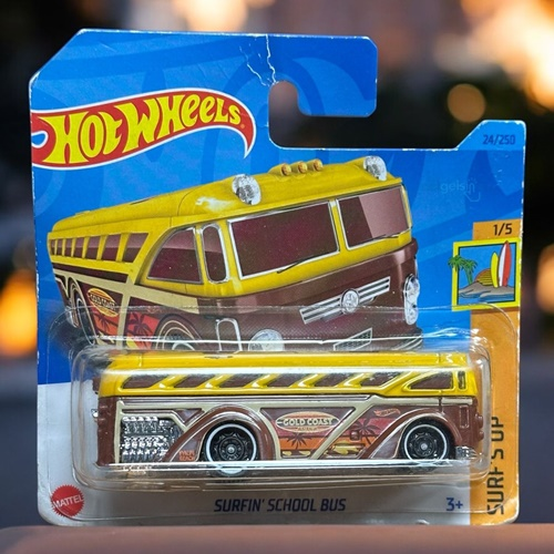 Surfin School Bus Hot Wheels Tekli Araba