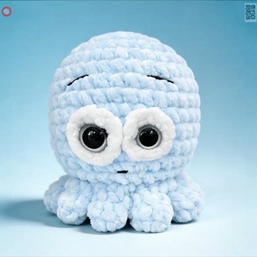 The Gurumi Ahtapot Örgü Öğrenme Kiti
