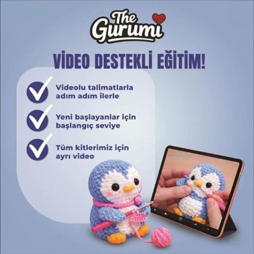 The Gurumi Baykuş Örgü Öğrenme Kiti