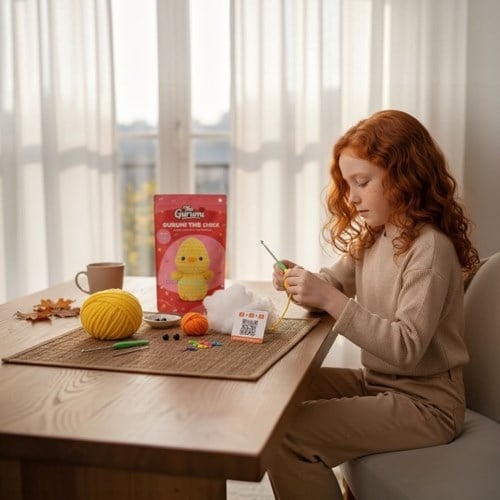 The Gurumi Civciv Örgü Öğrenme Kiti