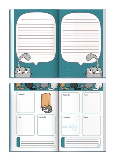 Thinkbook Guguklu Saat Zamansız Ajanda