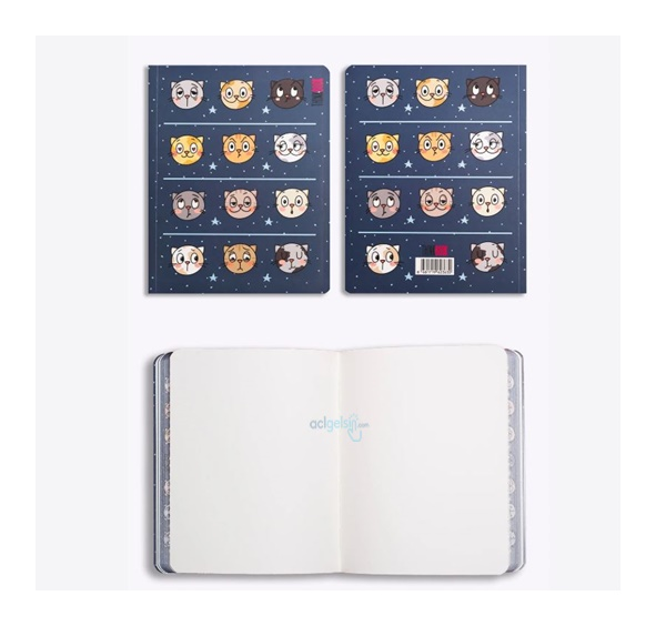 Thinkbook Mimes Kenar Baskılı Defter