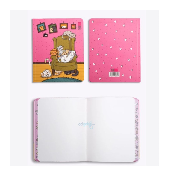 Thinkbook Sleepyheads Kenar Baskılı Defter