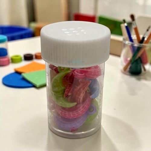 Ticon Pastel Boncuk Ay Şekilli