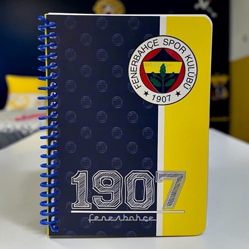 Timon Fenerbahçe A6 Spiralli Bloknot 72 Yaprak Çizgili