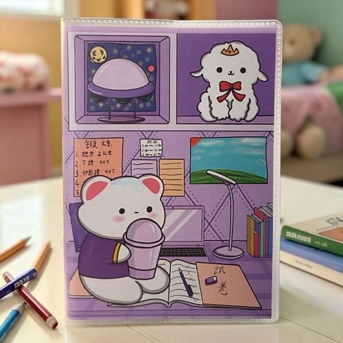 Tokaç A7 Ceptipi Karışık Desenli Notebook 60 Yp