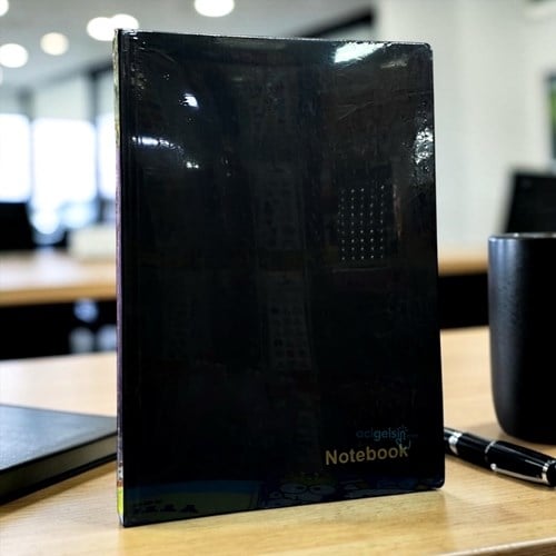 Tokaç Cilt Bezi Notebook 400 Yaprak Kareli 20x28 Cm Bordo