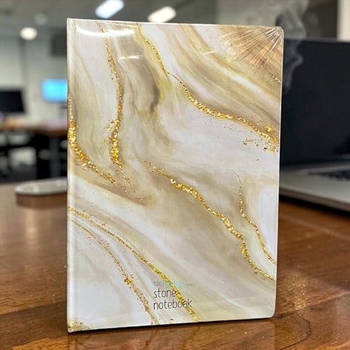 Tokaç Kuşe Kapak Stone Notebook 400 Yaprak Kareli 20x28 Cm