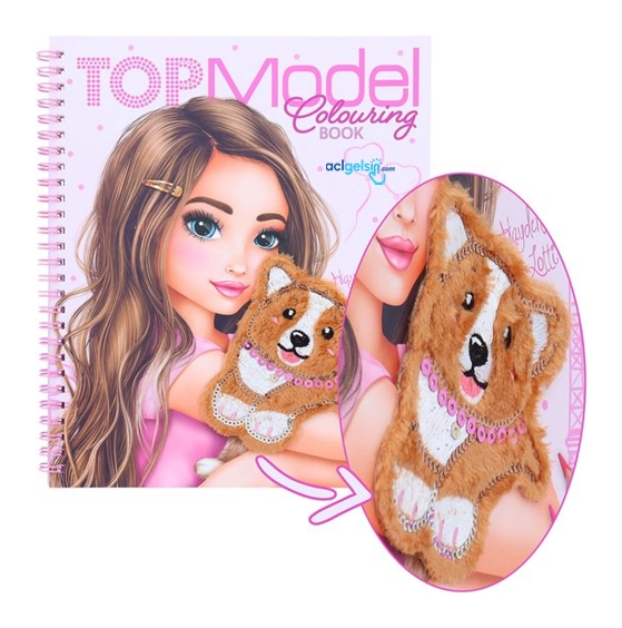 Top Model Boyama Kitabı Colouring Book Corgı