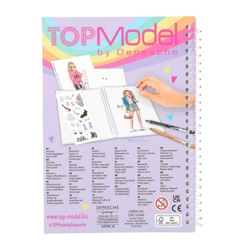 Top Model Pocket Köpekli Küçük Tasarım Defteri