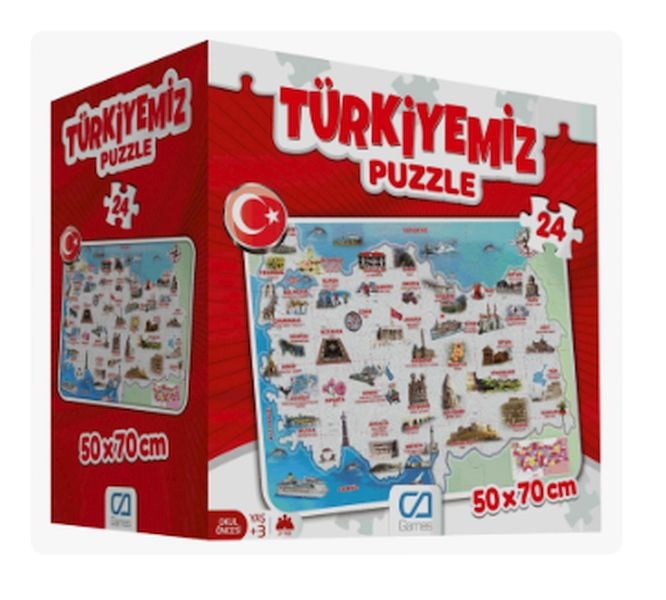 Türkiyemiz Yer Puzzle