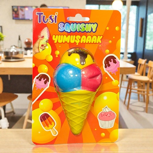 Tusi Squishy Külah Dondurma Bar Oyuncak