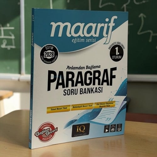Tyt 1.oturum Anlamdan Bağlama Paragraf Soru Bankası Iq Yayınları