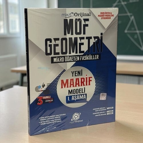Tyt - Ayt Mikro Orijinal Maarif Möf Set Geometri Orijinal Yayınları
