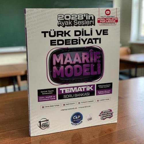 Tyt Ayt Türk Dili Ve Edebiyatı Ders Platosu Maarif Modeli Tematik Soru Bankası Çap Yayınları