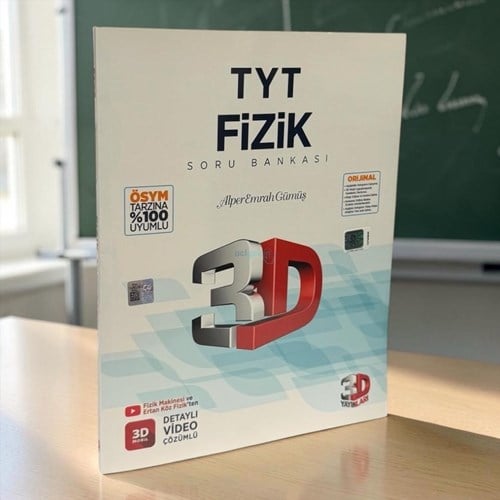 Tyt Fizik Tamamı Video Çözümlü Soru Bankası 3d Yayınları