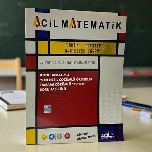 Tyt Mantık Kümeler Kartezyen Çarpım Konu Anlatımlı Soru Fasikülü Acil Yayınları