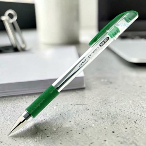 Uni-ball Signo Neadle 0,38 Mm Yeşil İğne Uç Jel Kalem