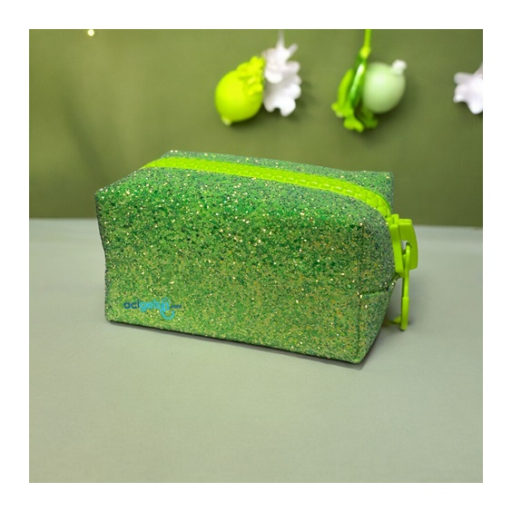Unicus Big Zip Swarovski Taşlı Pastel-neon Kalem Kutusu