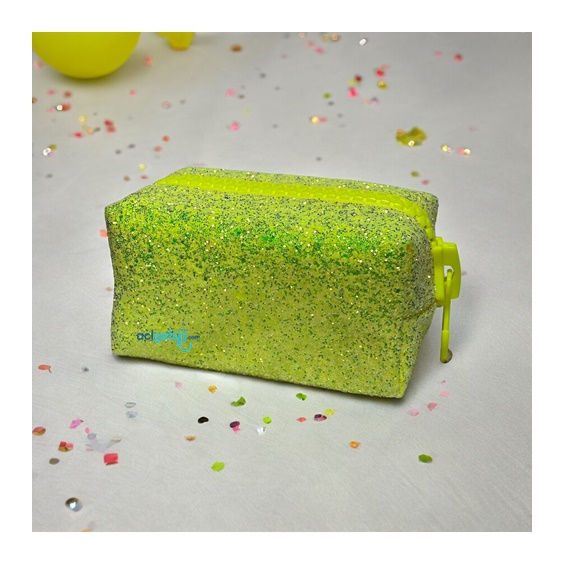 Unicus Big Zip Swarovski Taşlı Pastel-neon Kalem Kutusu