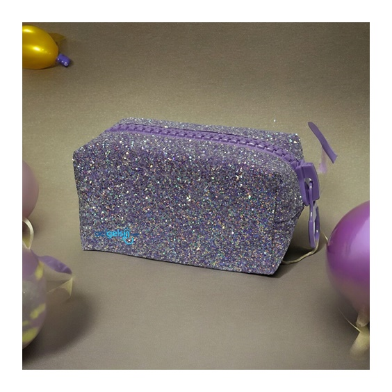 Unicus Big Zip Swarovski Taşlı Pastel-neon Kalem Kutusu