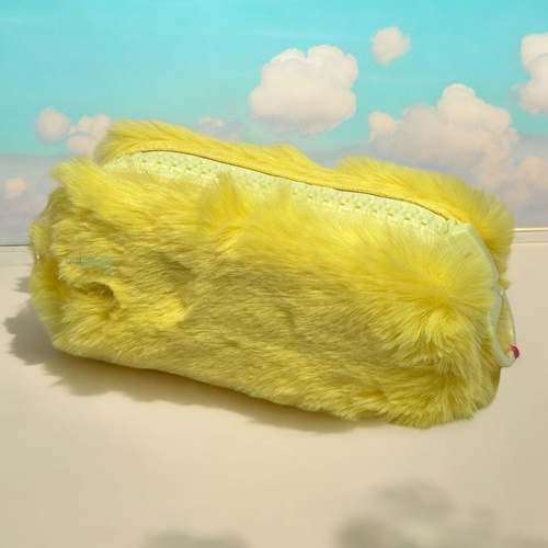 Unicus Big Zip Tavşan Tüyü Peluş Kalem Kutusu